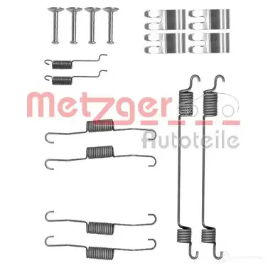 Ремкомплект колодок METZGER 105-0030 4250032653255 993947 A88X 74