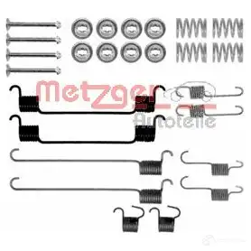 Ремкомплект колодок METZGER 105-0802 994063 CR 802 ZJR9IN