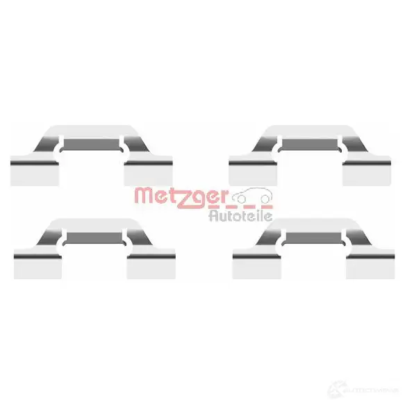 Ремкомплект колодок METZGER 109-1685 JI0QJI1 Z 1685 994339