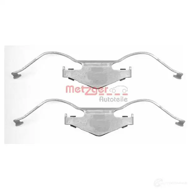 Ремкомплект колодок METZGER 109-1297 994274 Z 1297 R5B8AM