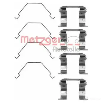 Ремкомплект колодок METZGER Z 1158 PLA8T 994192 109-1158