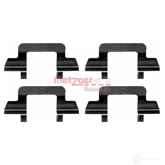 Ремкомплект колодок METZGER 109-1243 2IM0VQV Z 1243 994238