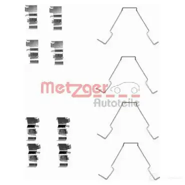 Ремкомплект колодок METZGER 109-1652 Z 1652 994307 FV8O5