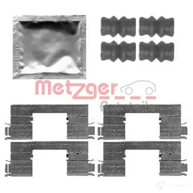 Ремкомплект колодок METZGER 994430 Z 1798 87L27 109-1798 изображение 0