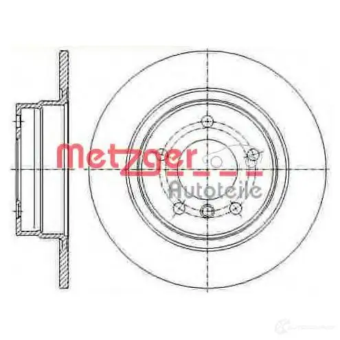 Тормозной диск METZGER H FM02C9 8020584026441 14941v 1423327809 изображение 0