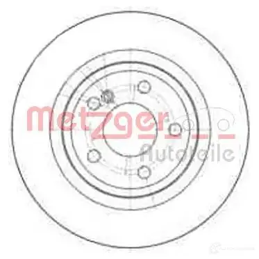 Тормозной диск METZGER 8020584150207 BV 9XQ 997709 15020v изображение 0