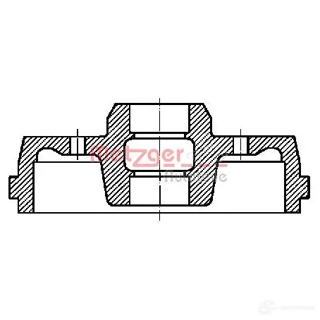 Тормозной барабан METZGER BT 721 1011203 L EY0JY 8032747162194 изображение 0