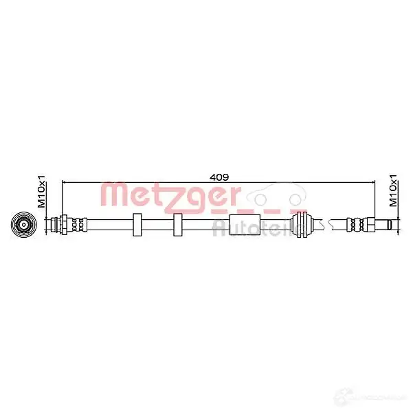 Тормозной шланг METZGER BD 5638D 4111468 1437615781