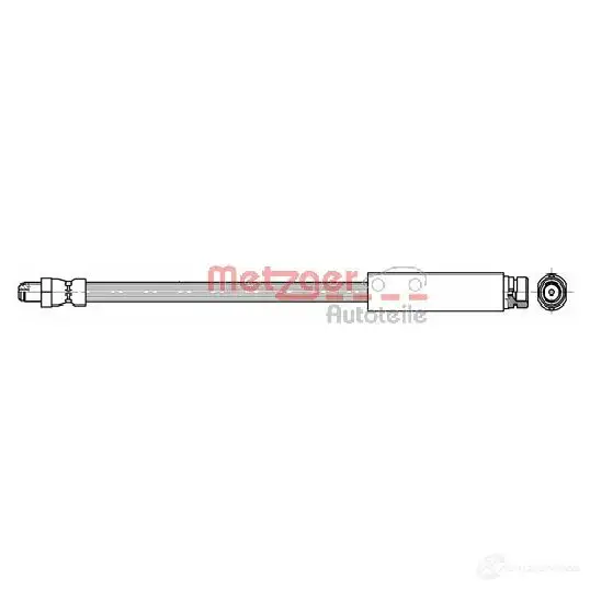 Тормозной шланг METZGER 1005265 GGAAWTX 4112315 411253 0