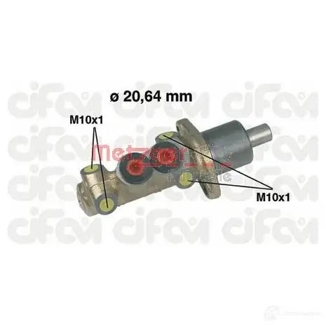 Главный тормозной цилиндр METZGER 202-059 999292 NVRC6Y6 202 -060
