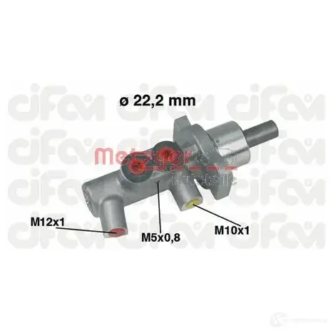 Главный тормозной цилиндр METZGER 8032747073506 202-383 YW YVA 999338