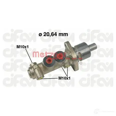 Главный тормозной цилиндр METZGER 999300 8032747071281 202-149 EJL 35
