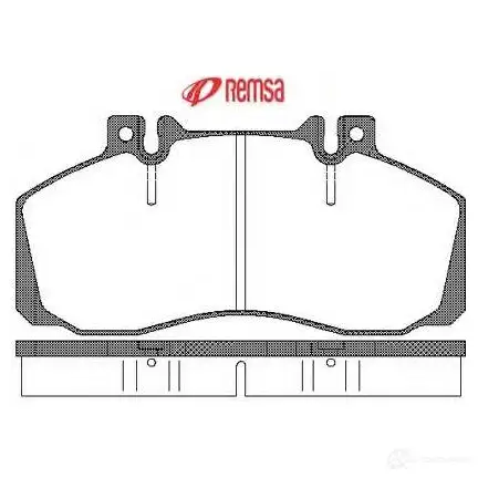 Тормозные колодки дисковые, комплект METZGER 995983 3JQ9H 1170717 2 9835 изображение 0