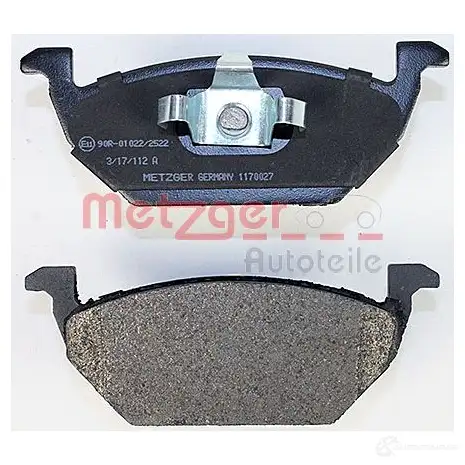 Тормозные колодки дисковые, комплект METZGER 23131 231 30 995298 1170027 изображение 3