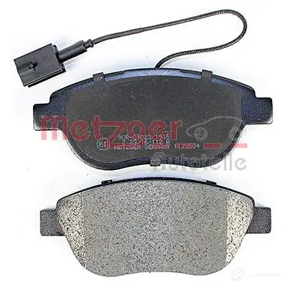 Тормозные колодки дисковые, комплект METZGER 995775 23709 1170504 2370 8 изображение 2