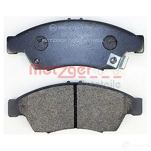Тормозные колодки дисковые, комплект METZGER OE3IZ4B 23 817 995855 1170584 изображение 2