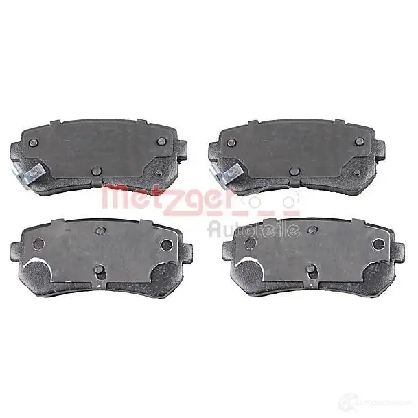 Тормозные колодки дисковые, комплект METZGER 1437582783 1170886 A4V O2CT изображение 0
