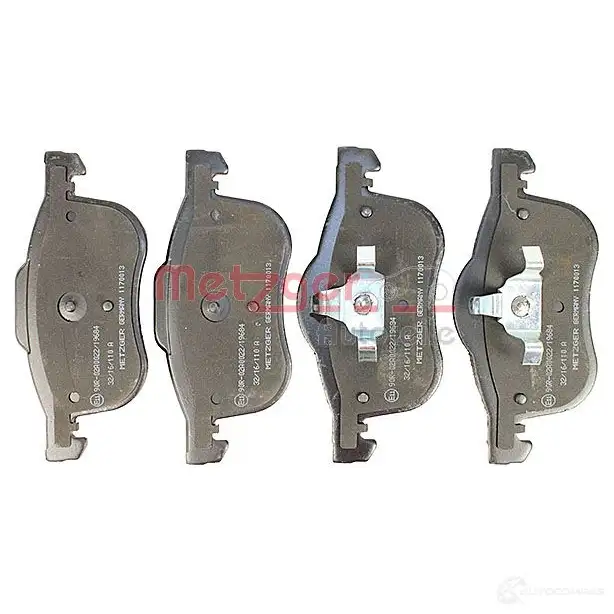 Тормозные колодки дисковые, комплект METZGER 1170013 995284 230 72 23073 изображение 1