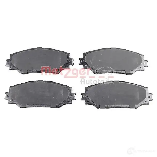 Тормозные колодки дисковые, комплект METZGER 1170873 S 8LB3 1437583498 - Изображение 1