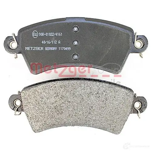 Тормозные колодки дисковые, комплект METZGER 9GQ62 995770 1170499 233 96 изображение 2
