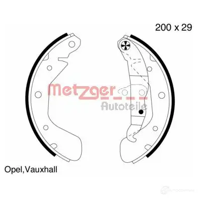 Тормозные колодки METZGER 4250032414351 CQL 5PX MG 563 1011845