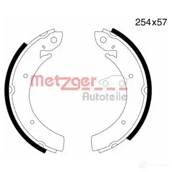 Тормозные колодки METZGER MG 809 N WFIO7 4250032415341 1011954
