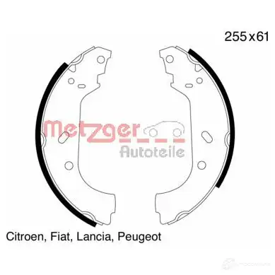 Тормозные колодки METZGER 4250032414696 1011870 C IBHP MG 600