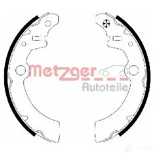 Тормозные колодки METZGER MG 707 4250032443337 P P38E 1011919