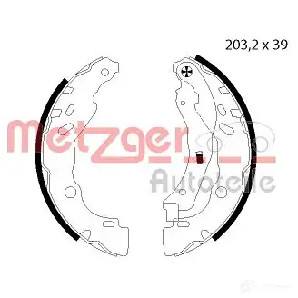 Тормозные колодки METZGER KFV UR 4250032534523 MG 125 1011750 изображение 0