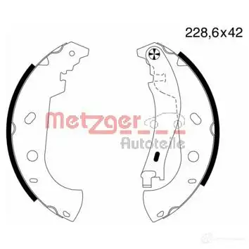 Тормозные колодки METZGER 4250032415204 1011924 MG 714 4JJ 4GC1