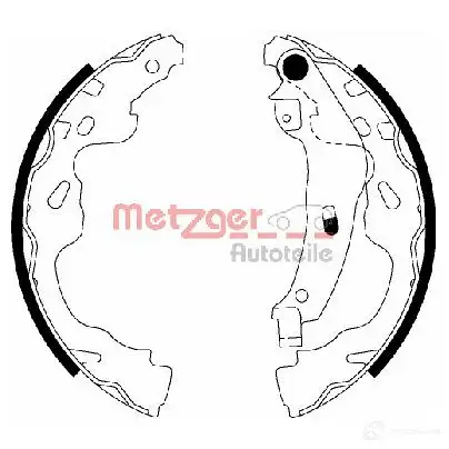 Тормозные колодки METZGER MG 209 2FY P780 4250032457259 1011768 изображение 0
