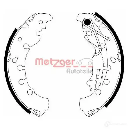Тормозные колодки METZGER MG 200 4250032450922 S KAQTF 1011761