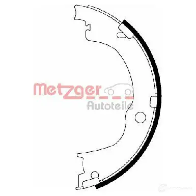 Барабанные колодки METZGER MG 230 I2 0DBB 4250032462239 1011782 изображение 0