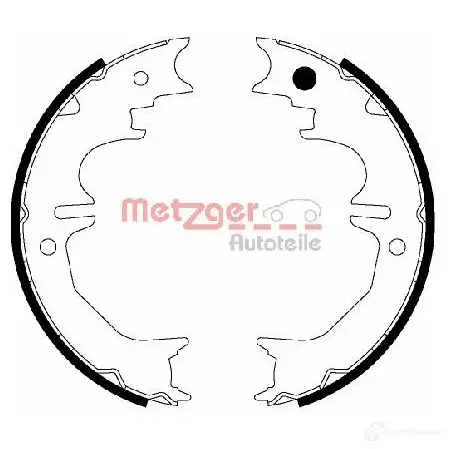 Барабанные колодки METZGER PB2 DT6C 1011767 4250032457242 MG 207 изображение 0