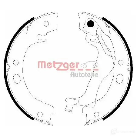Барабанные колодки METZGER KQRI1T 0 4250032457280 MG 212 1011771 изображение 0