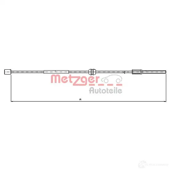 Трос ручника METZGER 994630 LC EMUE 4250032421397 11.5756