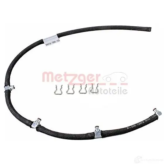 Шланг обратки топлива METZGER 1437581116 2FBGN W 0840128 - Изображение 1