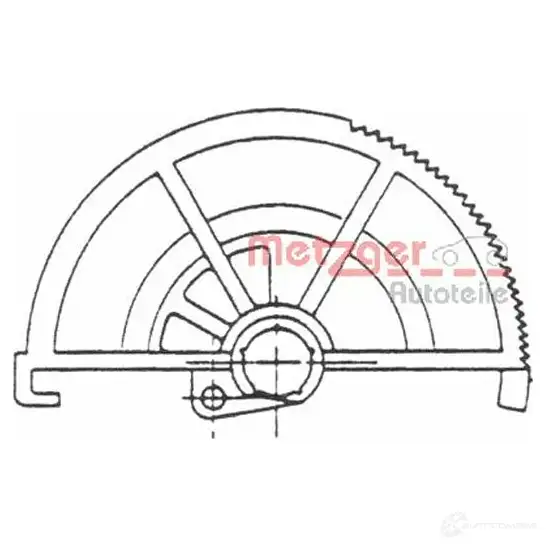 Ремкомплект педали сцепления METZGER 5F205 YQUM JP 1009003 4250032411510 изображение 0