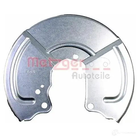 Кожух, щиток тормозного диска METZGER 69JCV F7 1438002015 6115421 изображение 0