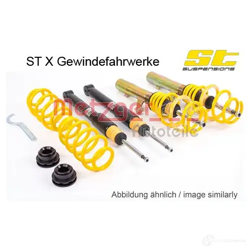 Комплект подвески, винтовые пружины и амортизаторы METZGER ESC6E8 132100 0N 994930 11321000n