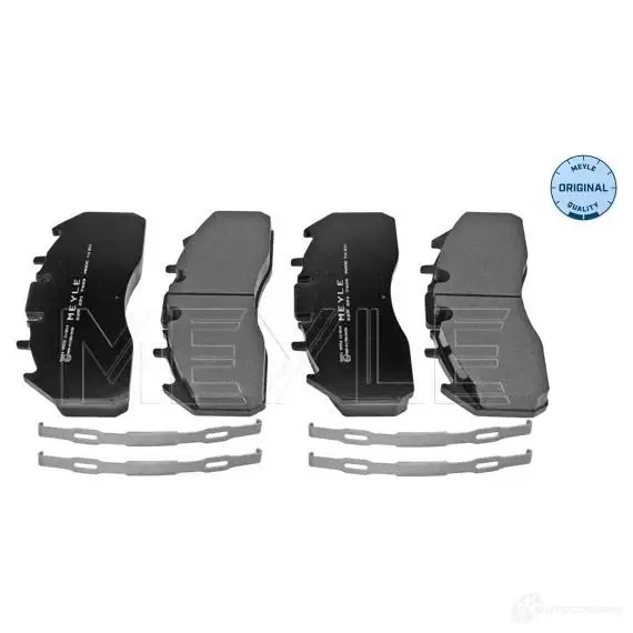 Тормозные колодки дисковые, комплект MEYLE 29 174 MBP0751 025 291 7429 1408076