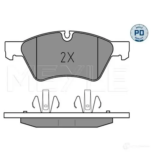 Тормозные колодки дисковые, комплект MEYLE MBP0475PD 025 239 2221/PD 1407629 23 922 - Изображение 1
