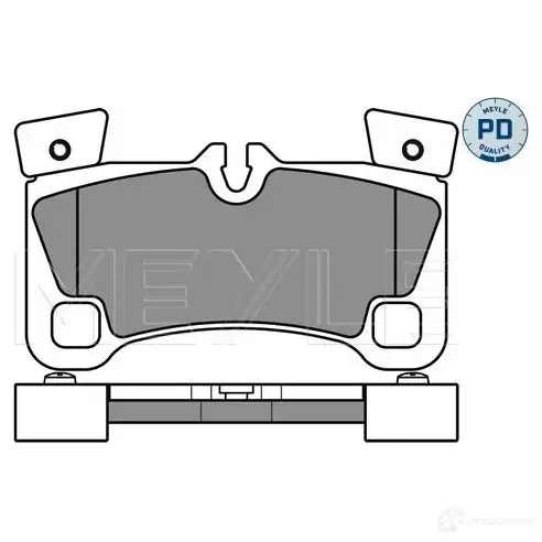 Тормозные колодки дисковые, комплект MEYLE MBP0560PD 025 242 9616/PD 1407752 2429 6