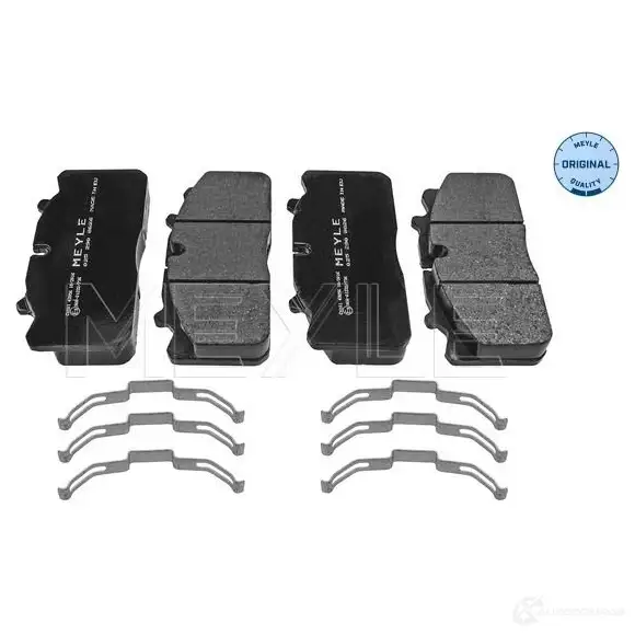 Тормозные колодки дисковые, комплект MEYLE MBP0712 29 088 025 290 8826 1408049 изображение 0