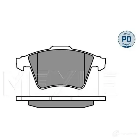 Тормозные колодки дисковые, комплект MEYLE 1407577 MBP0803PD 23 749 025 237 4919/PD - Изображение 1