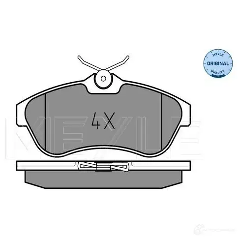 Тормозные колодки дисковые, комплект MEYLE 025 234 0919 MBP0338 23 409 1407420