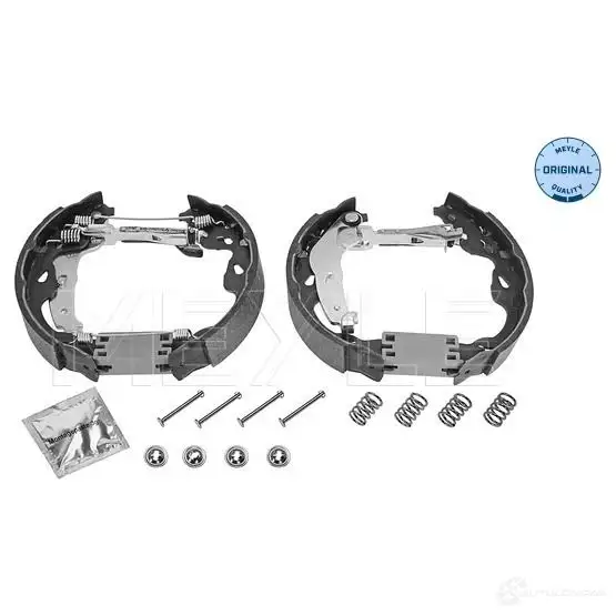 Тормозные колодки MEYLE 1412872 11-14 533 0018/K BN4DIZN MBS0 266