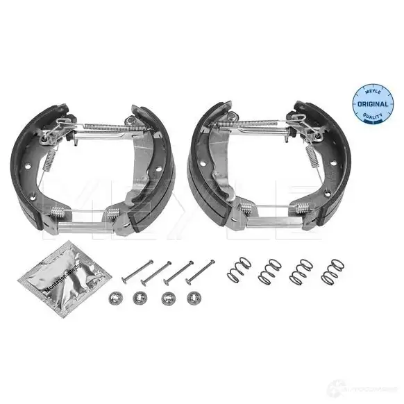 Тормозные колодки MEYLE MBS016 6 1425293 ITAHB 614 533 0008/K