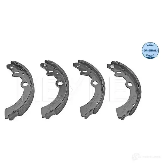 Тормозные колодки MEYLE MBS0 117 551BW9G 1421802 33-14 533 0006