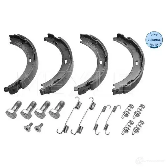 Барабанные колодки MEYLE O2LAJW 1405479 014 042 0302 M PB0003 изображение 0